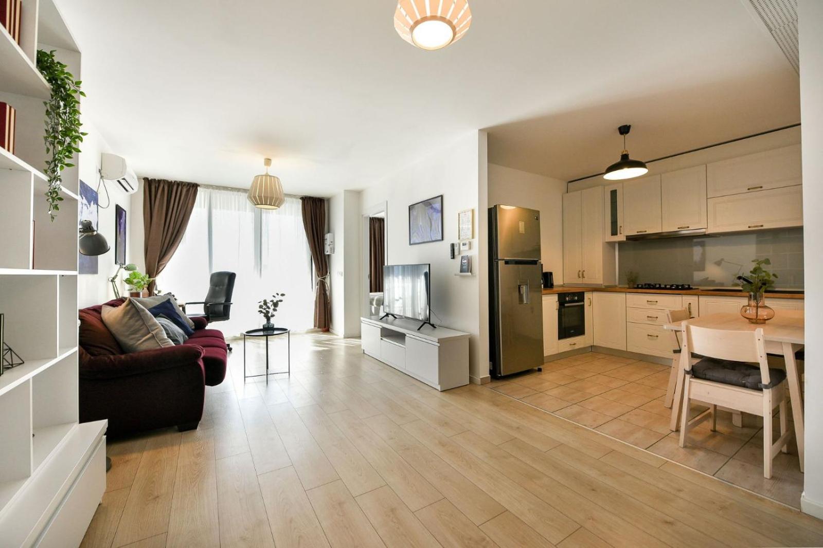 Apartmán Wonderfull 1Br Aviatiei Bukurešť Exteriér fotografie